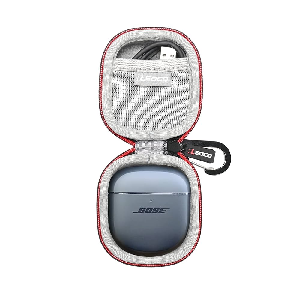 BOSE QuietComfor Ultra Earbuds社外イヤーパッド付き Amazon.com: RLSOCO Hard Case for Bose QuietComfort Ultra